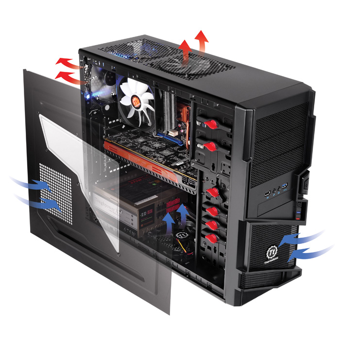 써멀테이크 VN400A1W2N Commander MS-I_이미지