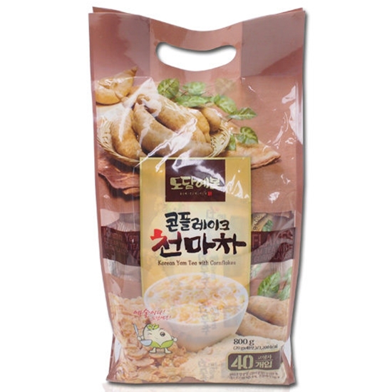 초야식품 도담예본 콘플레이크 천마차 40T (1개)_이미지