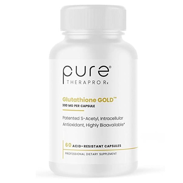 퓨어테라프로RX 글루타치온 골드 300mg 60캡슐 (해외) (1개)_이미지