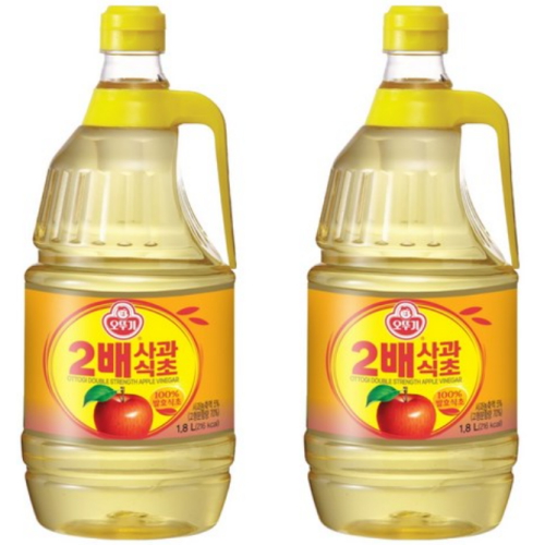오뚜기 2배 사과식초 1.8L (2개)_이미지