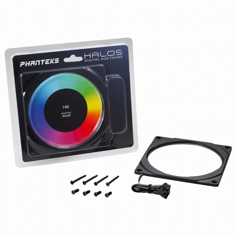 Phanteks HALOS DIGITAL RGB FAN FRAMES 140MM_이미지