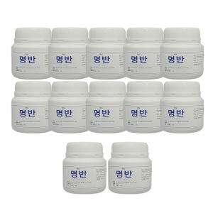 삼현제약 명반 180g 12개 백반 봉숭아물 뱀퇴치 다용도