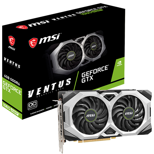 MSI ������ GTX 1660 SUPER ������ OC D6 6GB