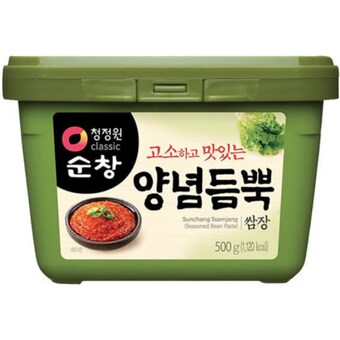 청정원 순창 양념 듬뿍 <b>쌈장</b> 500g