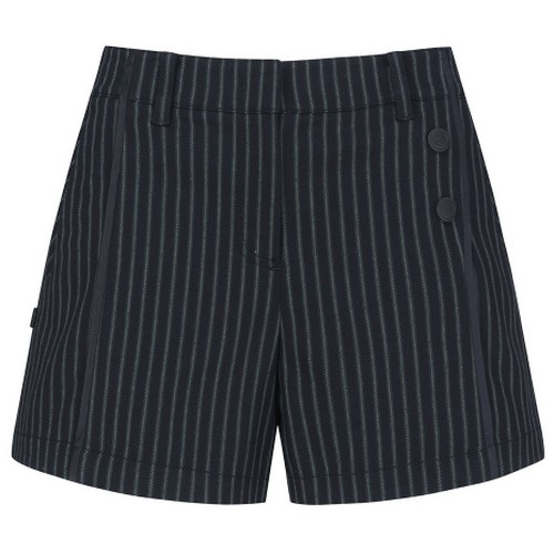 세인트앤드류스 미니멀 핀턱 숏팬츠 821C3PS357 (NA, 네이비)_이미지