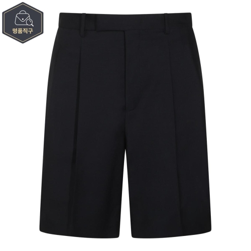 질샌더 B1041921368 다크 블루 울 쇼츠 J22KA0329J41444402_이미지