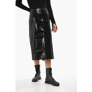 EnC 실크 Silk P il TARPAULIN Longuette with Split 695793 145440307_이미지