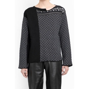  메종마르지엘라 MM6 스웨터 SH0HL0003S18451 002J BLACK