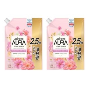 LG생활건강 샤프란 아우라 윌유메리미 리필 1.7L (8개)