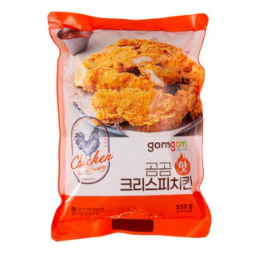 곰곰 핫크리스피치킨 550g (3개)_이미지