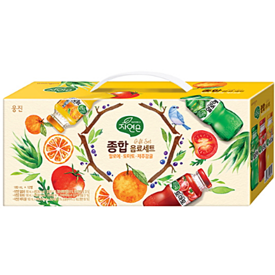 웅진식품 자연은 종합 음료세트 (1개)_이미지
