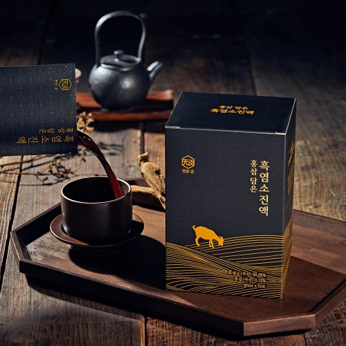 천담온 홍삼 담은 흑염소진액 진 90ml 30포 (1개)