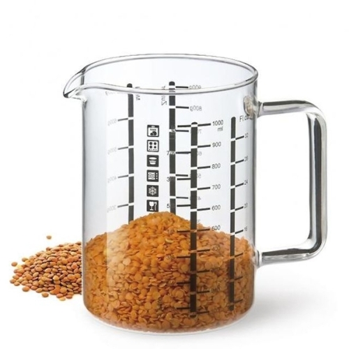 카발리에 시맥스 계량컵 플라스틱 계량컵 실험실용품 1000ml_이미지