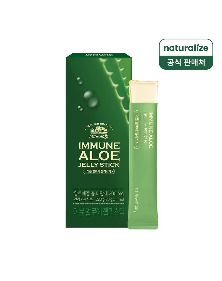 이뮨 알로에 젤리스틱 14포