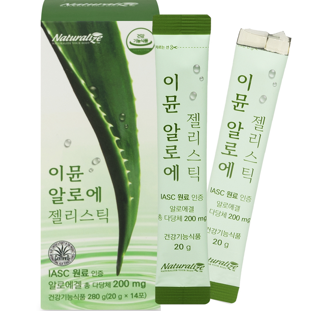 이뮨 알로에 젤리스틱 14포