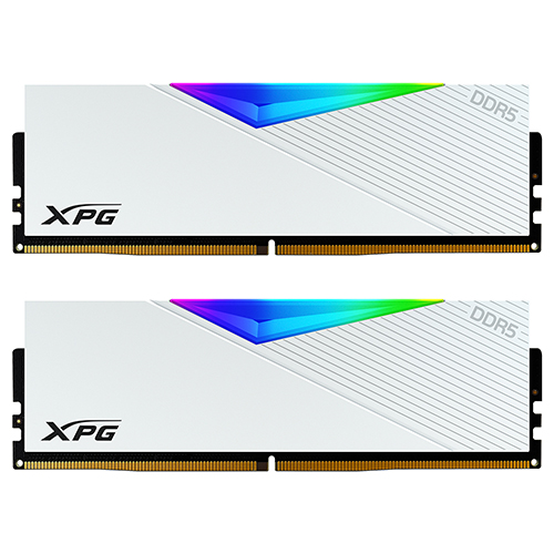 ADATA DDR5-8000 CL40 LANCER RGB 화이트 패키지 서린 (48GB(24Gx2))_이미지