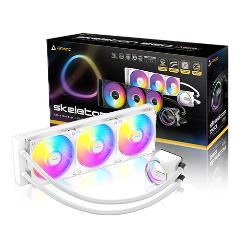 Antec Skeleton 360 ARGB (화이트)_이미지
