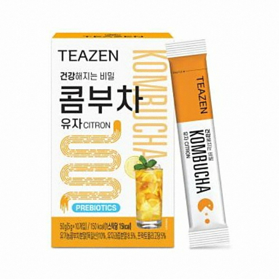 티젠 콤부차 유자 10T