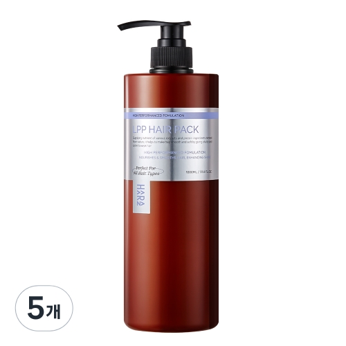 하라즈 LPP 헤어팩 1000ml (5개)_이미지