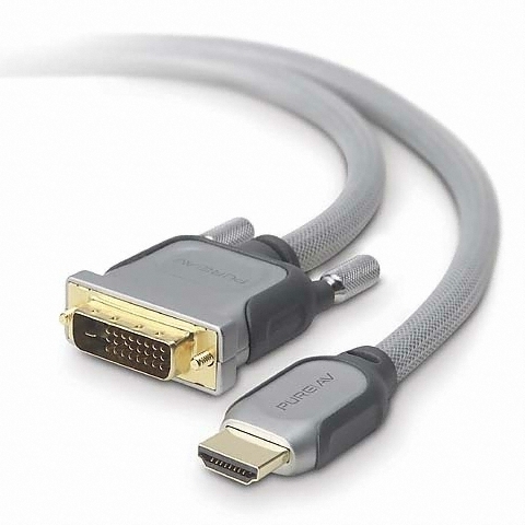 HDMI Interface-to-DVI Video Cable