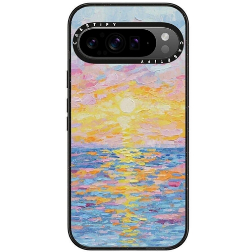 CASETIFY 픽셀 9 프로 XL 반투명 선셋 임팩트 케이스 (해외구매)_이미지