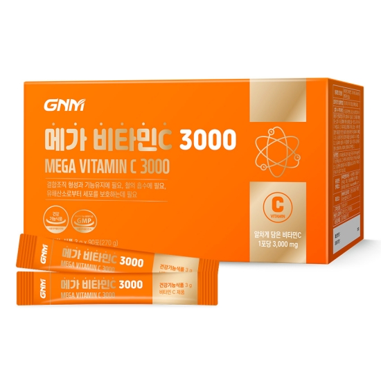 GNM자연의품격 메가 비타민C 3000 90포 (6개)_이미지