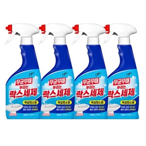 무균무때 뿌리는 락스세제 욕실청소용 750ml (4개)_이미지