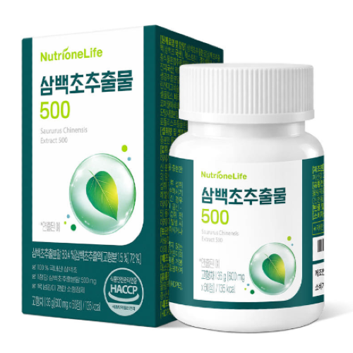 뉴트리원 삼백초 추출물 500 퀘르세틴 60정 (6개)_이미지