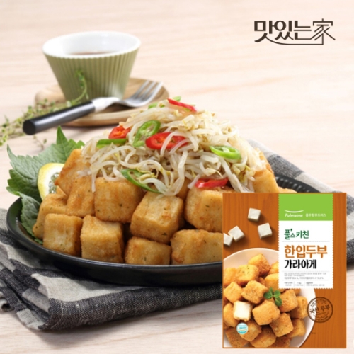 풀무원 풀스키친 한입두부 가라아게 냉동 1kg 1팩