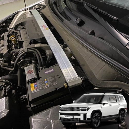 모터스라인 실버 스트럿바 현대 디 올 뉴 싼타페 MX5 전용_이미지