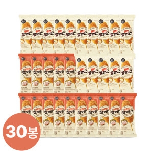 올반 찹쌀 핫도그 15봉+크런치 핫도그 15봉 총 30봉_이미지