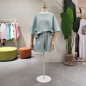 에잇컨셉 씨리얼 백프린팅 반바지세트 C24D7FTP037