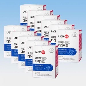 종근당건강 락토핏 솔루션 다이어트 400mg 30캡슐 (11개)_이미지