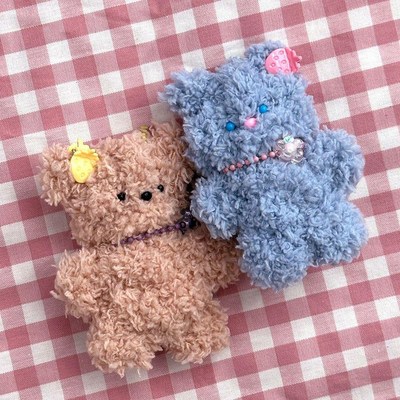 모루 애완 인형 가방걸이 DIY 만들기 키트 미술놀이x랜덤 미술수업 CE69516 1개_이미지