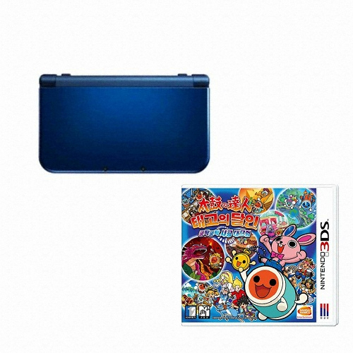 닌텐도 뉴 3DS XL + 태고의 달인 쿵딱쿵딱 시공대모험 패키지_이미지