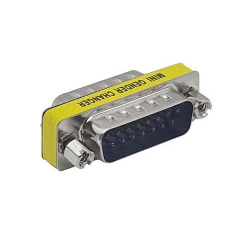 라인업시스템 LANSTAR LS-GEN-15MM2 D-SUB 15핀 M/M 2열 젠더_이미지