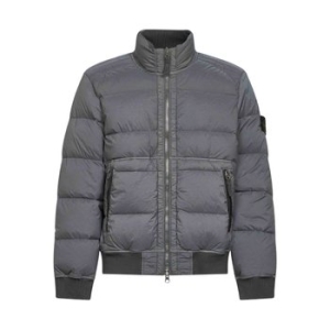 스톤아일랜드 남성 와펜 심리스 터널 나일론 패딩자켓 그레이_K2S15 4100039 S0028 V006B