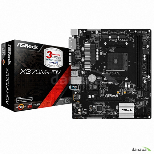 ASRock X370M-HDV 에즈윈