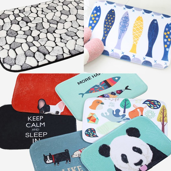 쇼핑테그 발매트 (60x40cm)