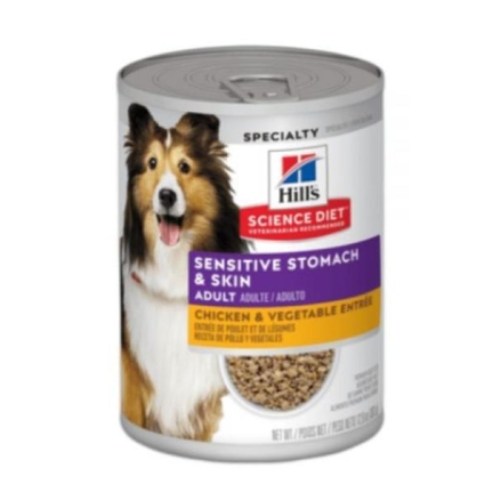 힐스 힐스 사이언스 다이어트 독 어덜트 센서티브 스토막&스킨 스튜 캔 354g (1개)