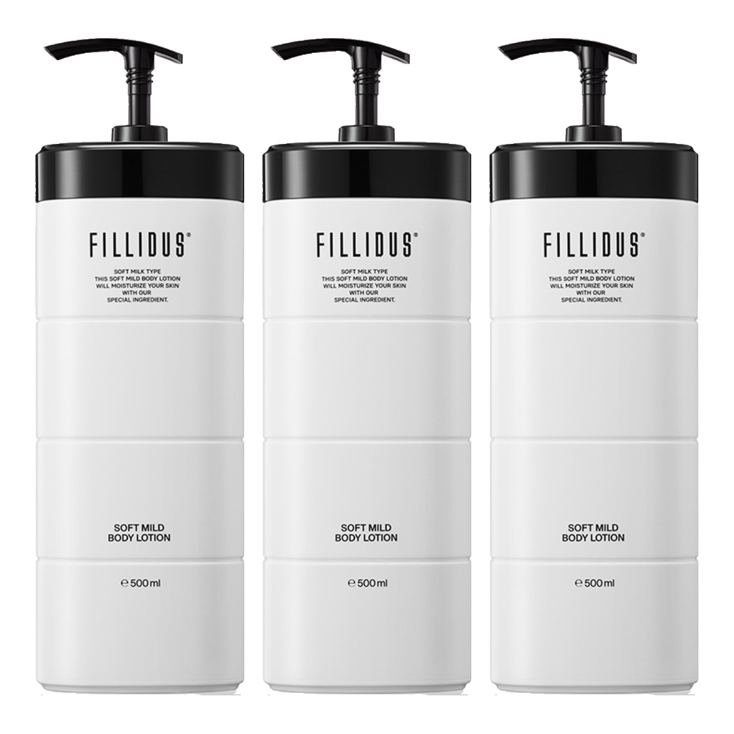 동아제약 필리더스 마일드 바디로션 500ml (3개)