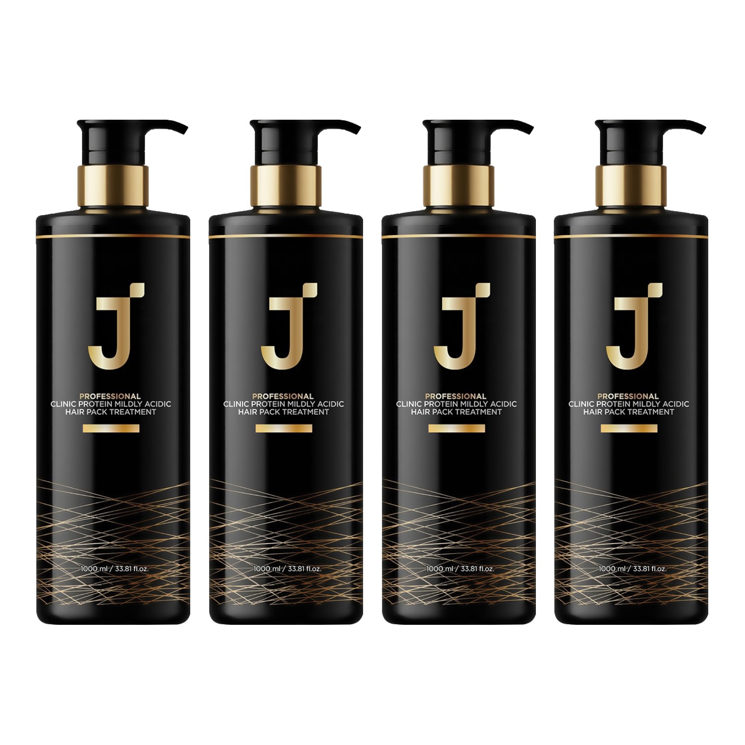 제이숲 프로페셔널 클리닉 트리트먼트 자몽향 1000ml (4개)_이미지