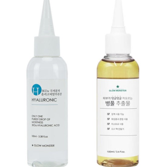 글로우몬스터 3Kda 올리고 히알루론산 2% 원액+병풀 추출물 원액