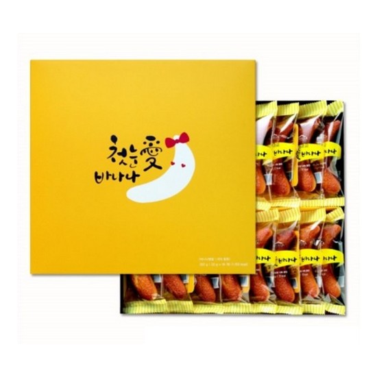 신라명과 첫눈애 바나나 16개입 352g