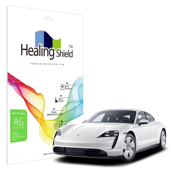 폰트리 힐링쉴드 10.9인치 저반사 보조석 디스플레이 액정보호 필름 포르쉐 타이칸 2023년 전용_이미지