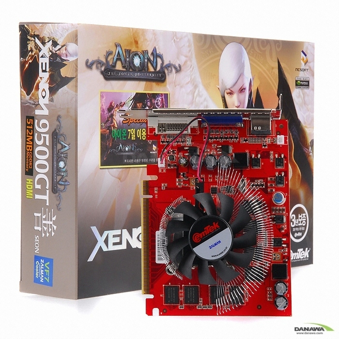 �̿��� XENON ������ 9500GT �(���Ҽ�) HDMI DDR2 512MB �߸� ���̿�