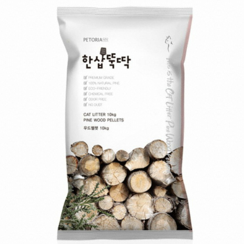 세토리 한삽뚝딱 우드펠렛 10kg (1개)