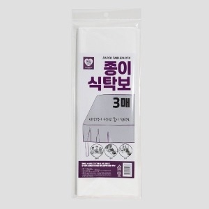 하니 종이식탁보 3매 110x85cm 1회용식탁보 집들이 성묘용_이미지