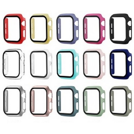 Alpina 애플워치 강화 유리 풀커버 컬러 케이스 (42mm/44mm)_이미지