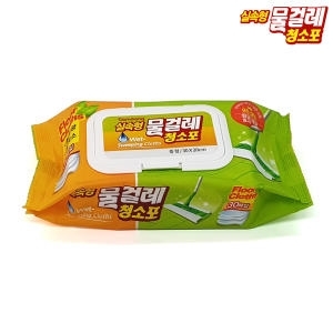 샤인 실속형 물걸레 청소포 중형 30매 (10개)